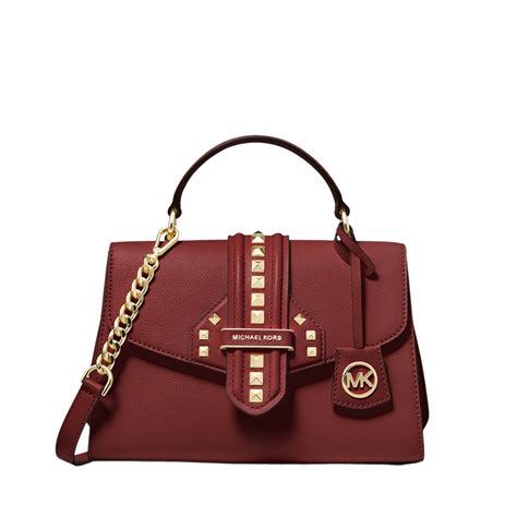 michael kors bleecker bag|Bleecker Small Crossgrain Leather Satchel .